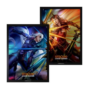 Kartenhüllen – Set 4 Vendetta – Diana vs. Leona – Riftbound: LoL TCG