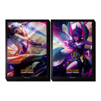 Kartenhüllen – Set 4 Vendetta – Kayle vs. Morgana – Riftbound: LoL TCG