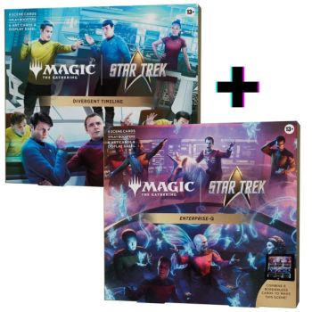 Star Trek – EN – Konvolut mit 2 Szenenboxen – Magic: The Gathering – TRK