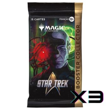 Star Trek – FR – Konvolut von 3 Sammler-Boostern – Magic: The Gathering – TRK