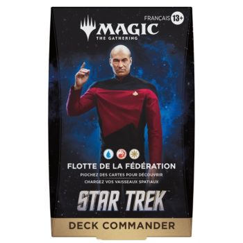 Star Trek – FR – Set mit 4 Commander-Decks – Magic: The Gathering – TRK
