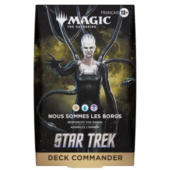 Star Trek – FR – Set mit 4 Commander-Decks – Magic: The Gathering – TRK
