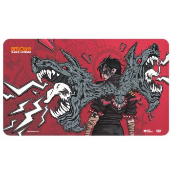 Spielmatte – Set 3 Unleashed – Vi, Piltover-Vollstreckerin – Spielmatte – Riftbound: LoL TCG