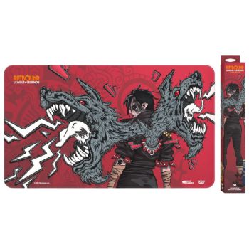 Spielmatte – Set 3 Unleashed – Vi, Piltover-Vollstreckerin – Spielmatte – Riftbound: LoL TCG