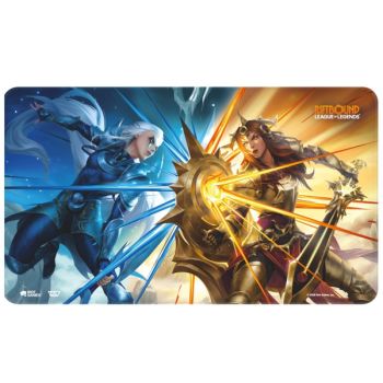 Spielmatte – Set 4 Vendetta – Diana vs. Leona – Spielmatte – Riftbound: LoL TCG