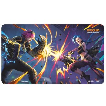 Spielmatte – Set 4 Vendetta – Vi vs. Jinx – Spielmatte – Riftbound: LoL TCG