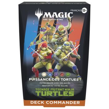 Ninja Turtles – FR – Deck Commander – Magic: The Gathering® | Teenage Mutant Ninja Turtles – TMT