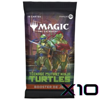 Ninja Turtles – FR – 10er-Pack Spielbooster – Magic: The Gathering® | Teenage Mutant Ninja Turtles – TMT