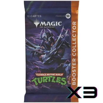 Ninja Turtles – FR – Set mit 3 Sammler-Boostern – Magic: The Gathering® | Teenage Mutant Ninja Turtles – TMT