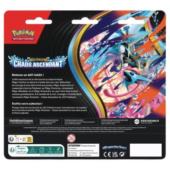 Tripack Reptincel - Chaos Ascendant - FR - Pokémon [ME04] [ME4]