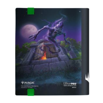 Ultra PRO – MTG Duskmourn Exhume / Crypt Ghast 4-Pocket PRO-Binder – Portfolio-Binder