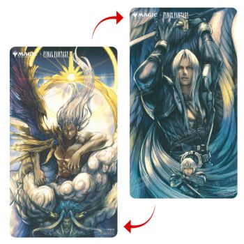 Item Ultrapro – Magic: The Gathering®—FINAL FANTASY™ Y'shtola Rhul, schwarze Spielmatte mit Nähten