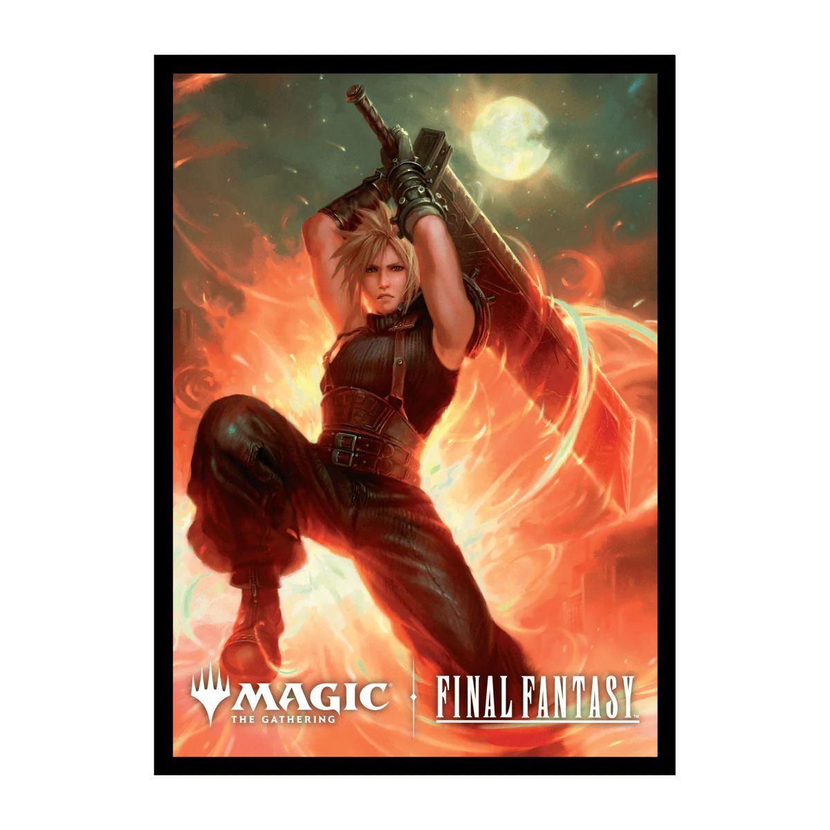 Ultrapro – Magic: The Gathering®—FINAL FANTASY™ Cloud, Ex-SOLDIER (Commander) 100 Stück Deck-Schutzhüllen