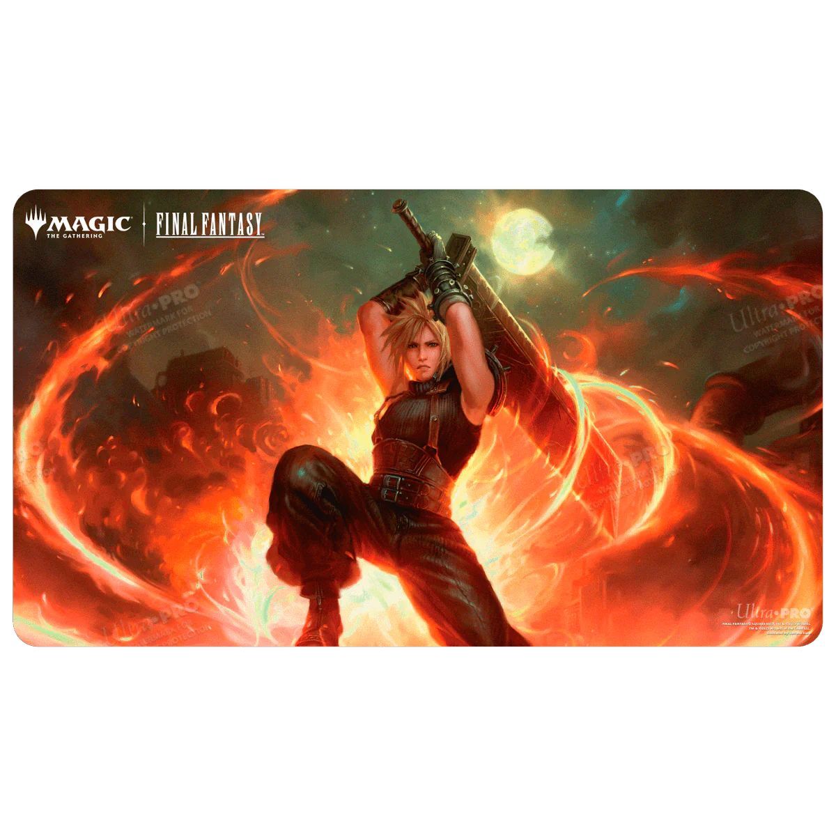 Ultrapro - Magic: The Gathering®—FINAL FANTASY™ Cloud, Ex-SOLDAT (Commander) Spielmatte