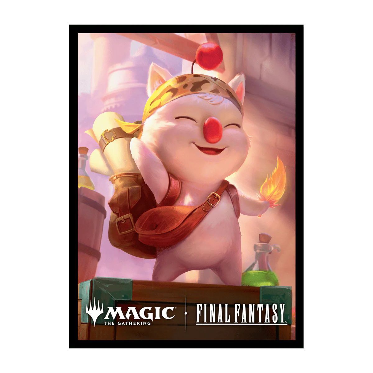 Ultrapro – Magic: The Gathering®—FINAL FANTASY™ Stiltzkin, Moogle Merchant, 100 Stück Deck-Schutzhüllen
