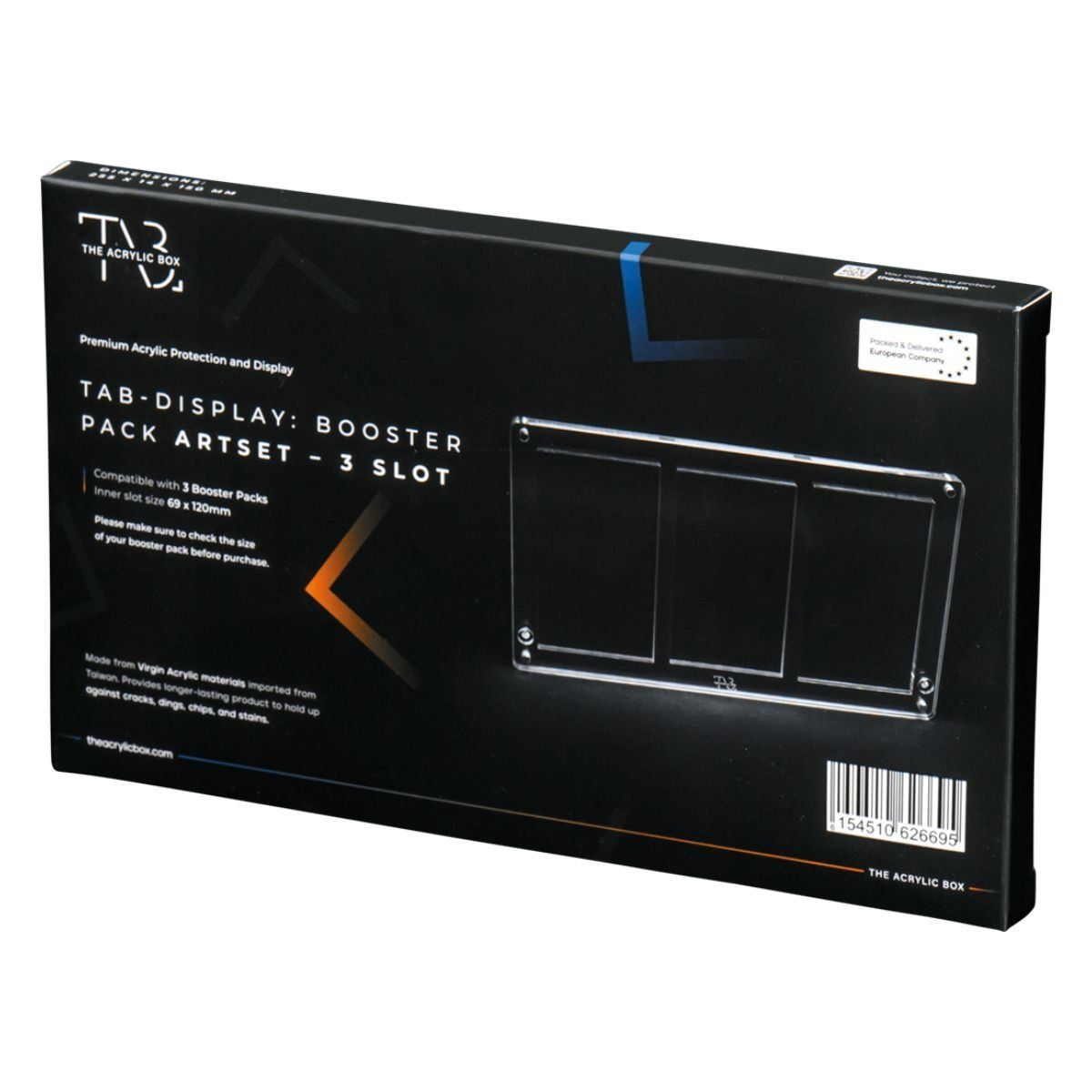 Artset 3 Booster-Displaykoffer - Acryl TAB